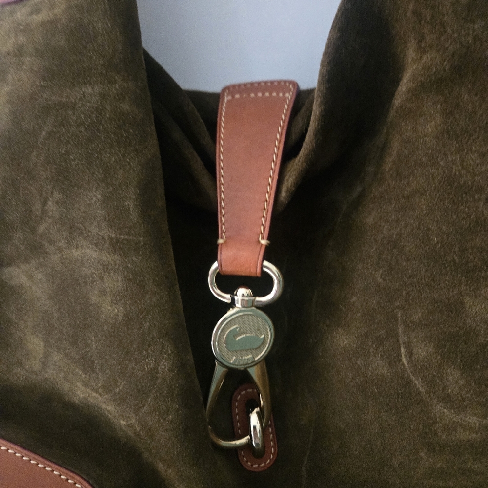 Dooney & Bourke Brown and Tan Hobo Bag - Picture 11 of 11